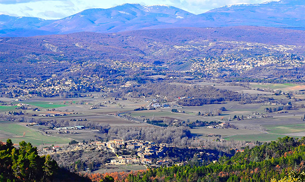 Village de Dauphin, Alpes de Haute Provence