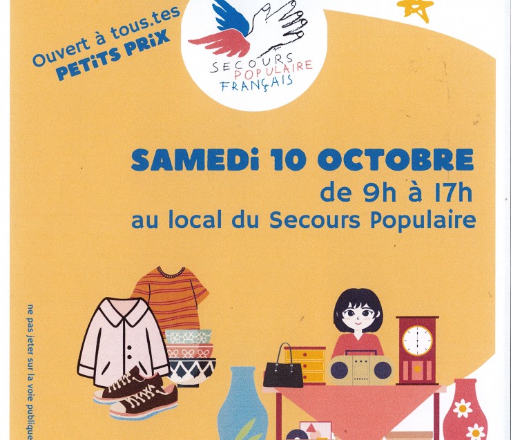VIDE GRENIER SOLIDAIRE