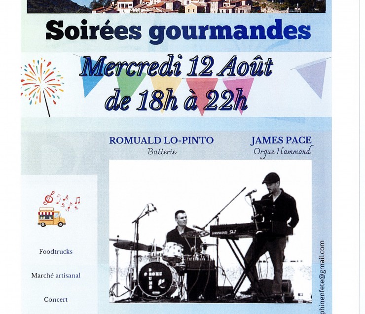 SOIREE FOODTRUCKS MERCREDI 12 AOUT