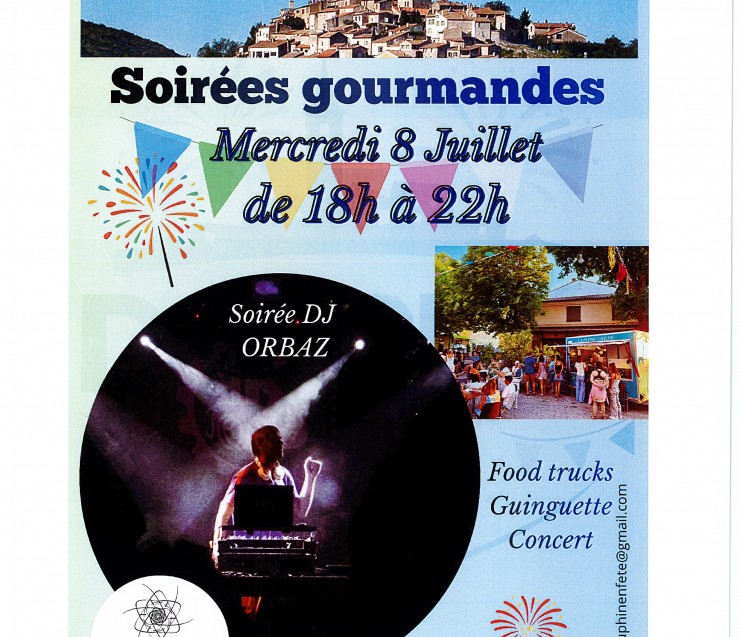 SOIREE FOODTRUCKS MERCREDI 8 JUILLET