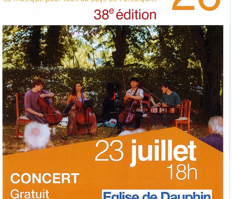 CONCERT A L EGLISE LE 23 JUILLET