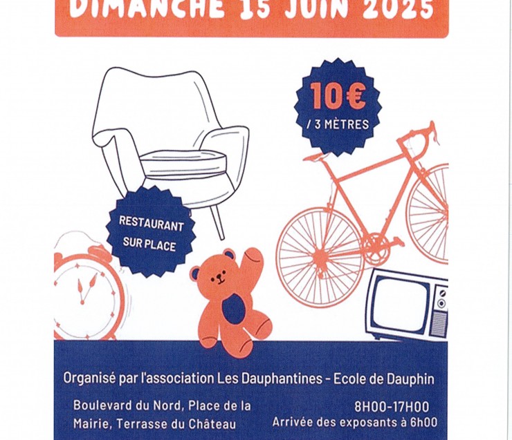 VIDE GRENIER DAUPHANTINE 