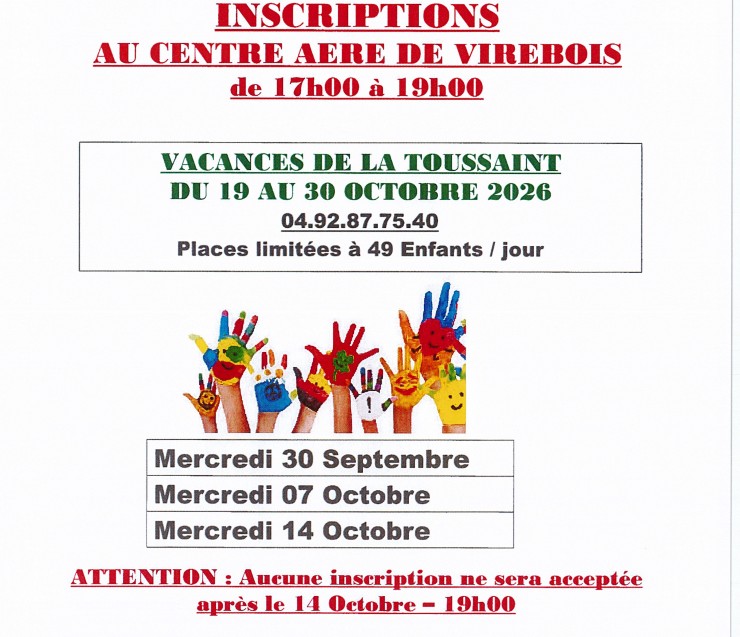INFOS CENTRE AERE MANE