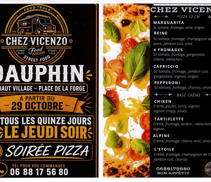 pizzas chez vicenzo