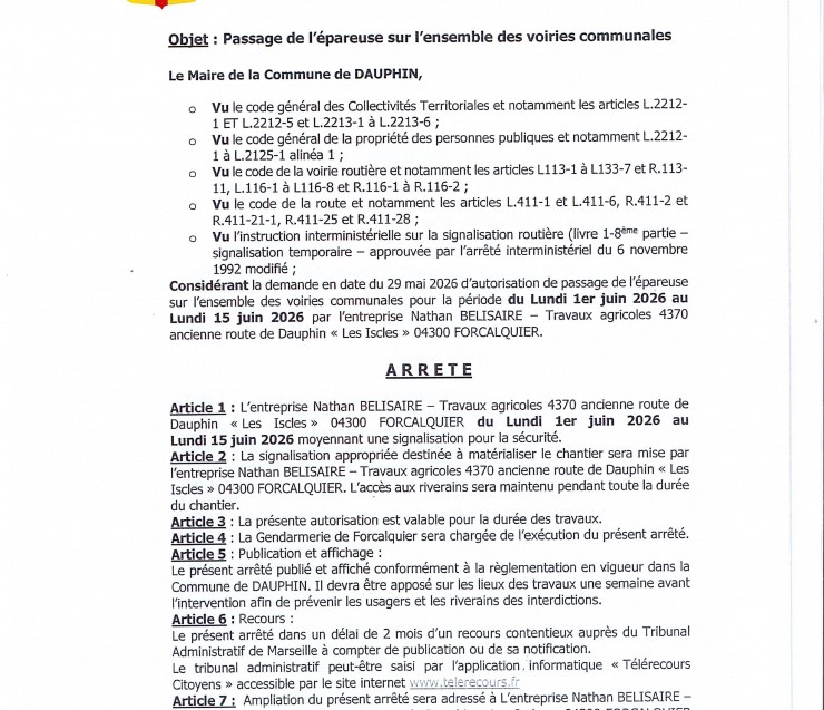 passage épareuse